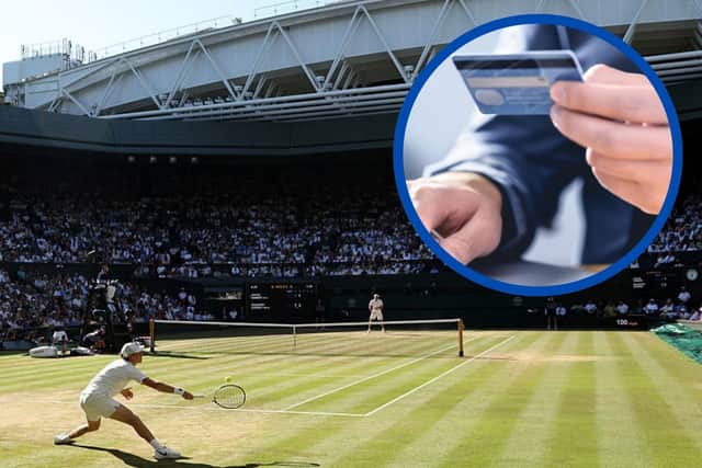 Lewis defrauded two companies out of tens of thousands of pounds and spent it on "high living", including a hospitality package to Wimbledon.