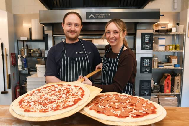 Edges Pizza specialises in New York-style pizza.