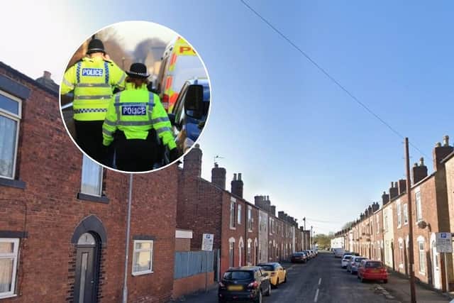 Police on patrol in Wakefield found a man with serious stab wounds
