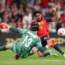 5 - Out smartly to deny Ferran Torres after Spain were left with a two-on-one. Had no chance with Lamine Yamal’s opener but maybe could have got down better for Baena's effort. Some nervy moments on the ball as well.