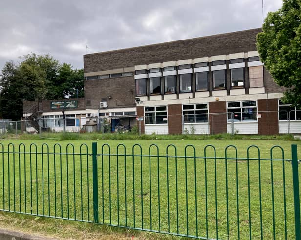 The old Kellingley Social Club building, in Knottingley, was demolished in March 2026