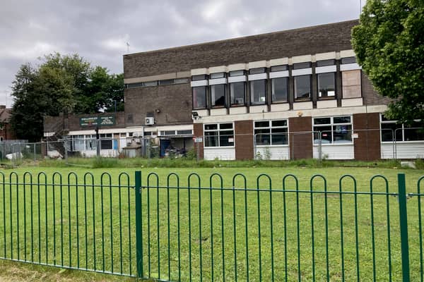 The old Kellingley Social Club building, in Knottingley, was demolished in March 2026