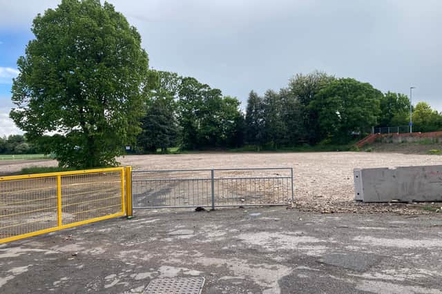 The Kellingley Social Club site has been prepared for redevelopment