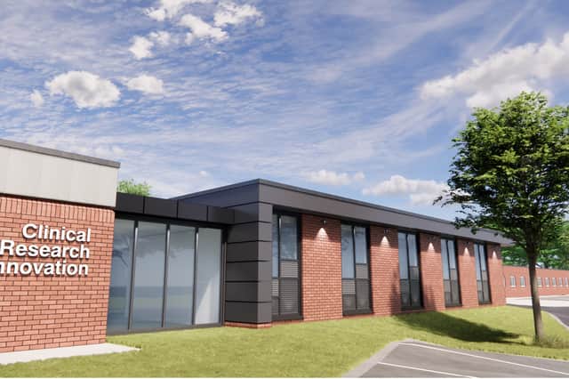 The proposals include extending the hospital’s existing Clinical Research and Innovation Building