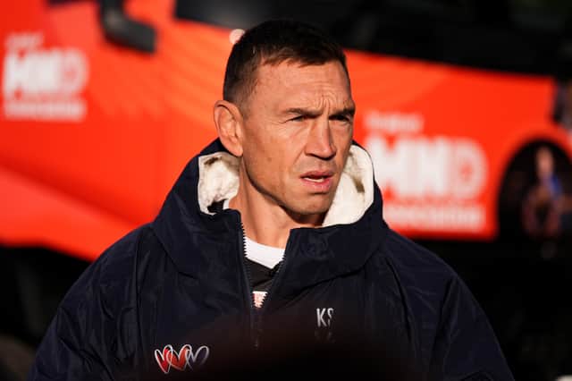 Sir Kev will run through Leeds on Tuesday and Wednesday