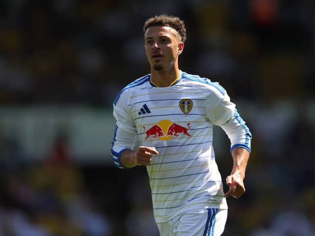 Ethan Ampadu will captain Leeds United for the 100th time today.