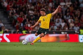 Ethan Ampadu was in international action on Sunday.