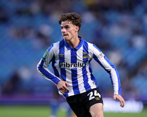 LOVING IT: Young Leeds United striker Harry Gray, currently out on loan with Sheffield Wednesday.