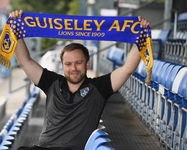 James Pickles, Guiseley’s Football General Manager and Football  Secretary, was delighted to see over 1,500 fans at Nethermoor Park on Saturday.