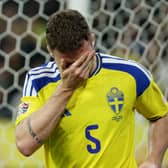 An unsighted Gabriel Gudmundsson was forced to run back to the dressing room on Monday night.