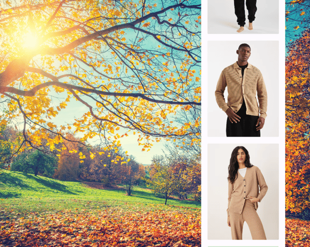From longline camel cardigans and textured men's knits to cosy fleece loungewear, ASOS has slashed prices across transitional autumn wardrobe staples
