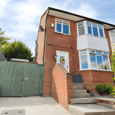 The semi-detached home combines flexible family accommodation with off-road parking and access to a single garage