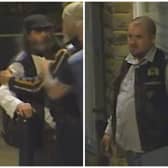 Police are searching for these two men.