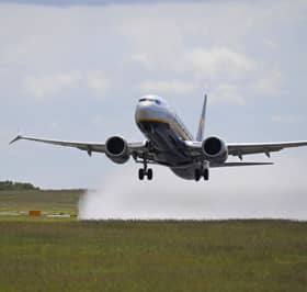 A number of flights have been diverted away from Leeds Bradford Airport.