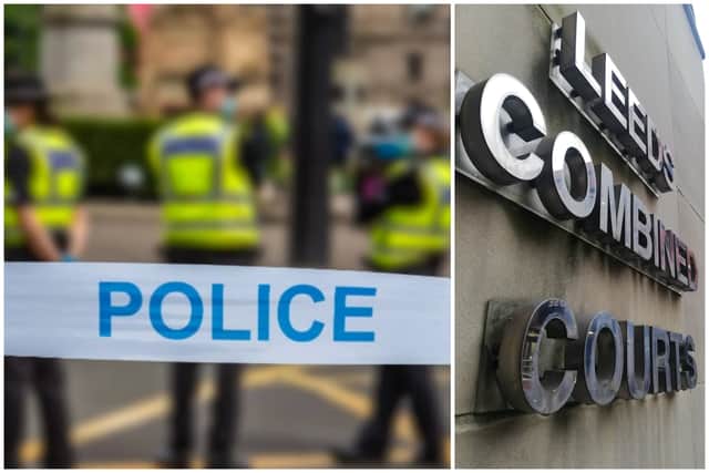 PC Newbold is on trial at Leeds Crown Court.