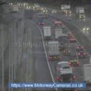 'Abnormal' traffic on westbound side of M62 on September 30