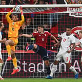 James Trafford kept a clean sheet for England on Monday.