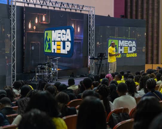 Victory Youth Group's Mega Help event filled Finsbury Park's Rainbow Theatre with live music, testimony and support for young people