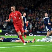 Leeds United defender Nico Elvedi was on target for Switzerland on Tuesday night.