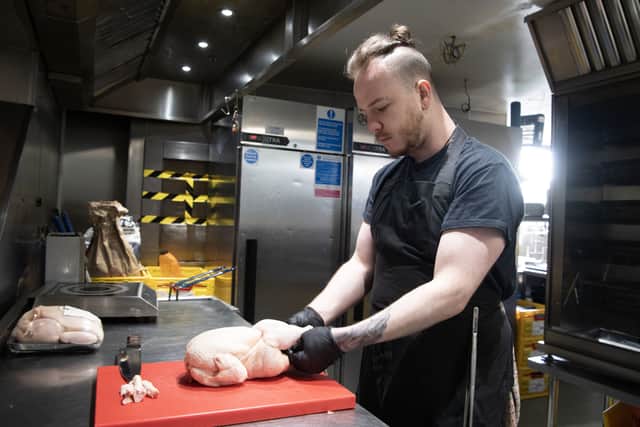 Chef Jamie Brooks previously worked at Ox Club and Woodside.