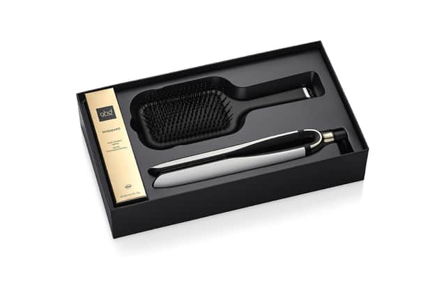 The ghd Platinum+ is a premium smart hair straightener with predictive technology