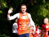 Sir Kevin Sinfield waving