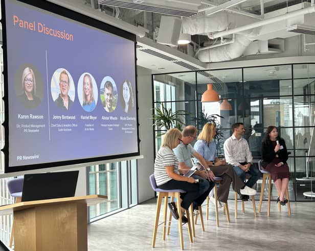 The event was held in PR Newswire's office in London