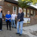 Campaigners and volunteers Richard Shepherd, Ali Blenkinsopp, Rob Whale and Helen Lucy hoping to save the GVWA Community Centre in Cross Gates, Leeds.
Photograph by Tony Johnson. 1st October 2026
