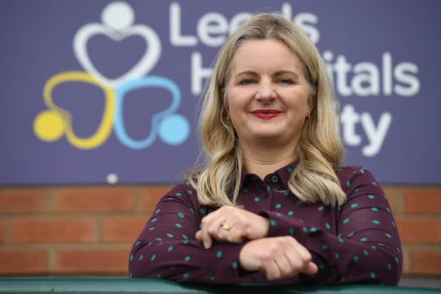 Esther Wakeman CEO of Leeds Hospitals Charity
