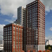 An apartment building of up to 21 storeys can be built on land near Shannon Street and Marsh Lane, near Quarry House.