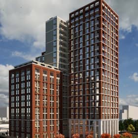 An apartment building of up to 21 storeys can be built on land near Shannon Street and Marsh Lane, near Quarry House.