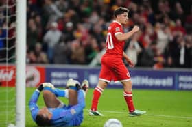 INTENT: From Leeds United star Dan James.