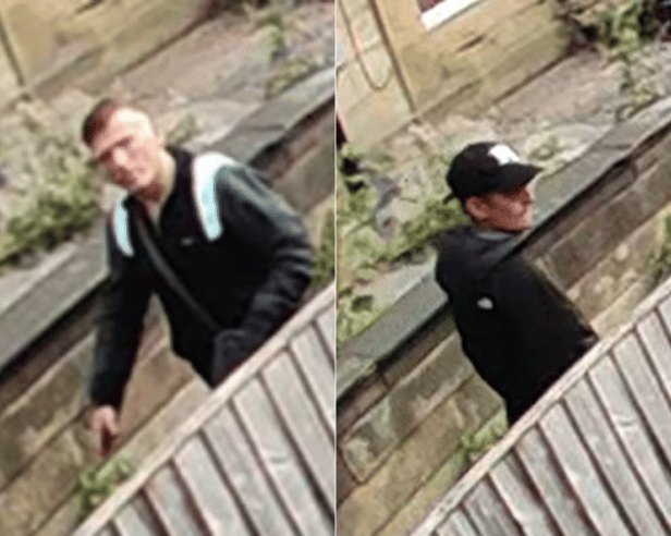 Detectives want to identify these two people following a robbery in Pudsey