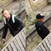 Detectives want to identify these two people following a robbery in Pudsey