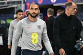 Dominic Calvert-Lewin came off the bench for England on Tuesday.