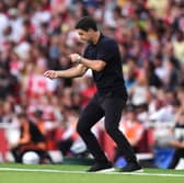 TRIPLE BOOST: For Leeds United's next opponents Arsenal under boss Mikel Arteta, above.
