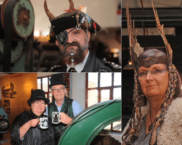 Steampunk fans and alternative fashion enthusiasts descended on Leeds Industrial Museum at Armley Mills for the return of the popular two-day festival  