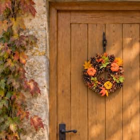 Bunches’ autumn wreath is the cosy front door update I’m already planning for my home