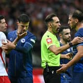 Tarik Muharemovic was in action for Bosnia on Monday night.