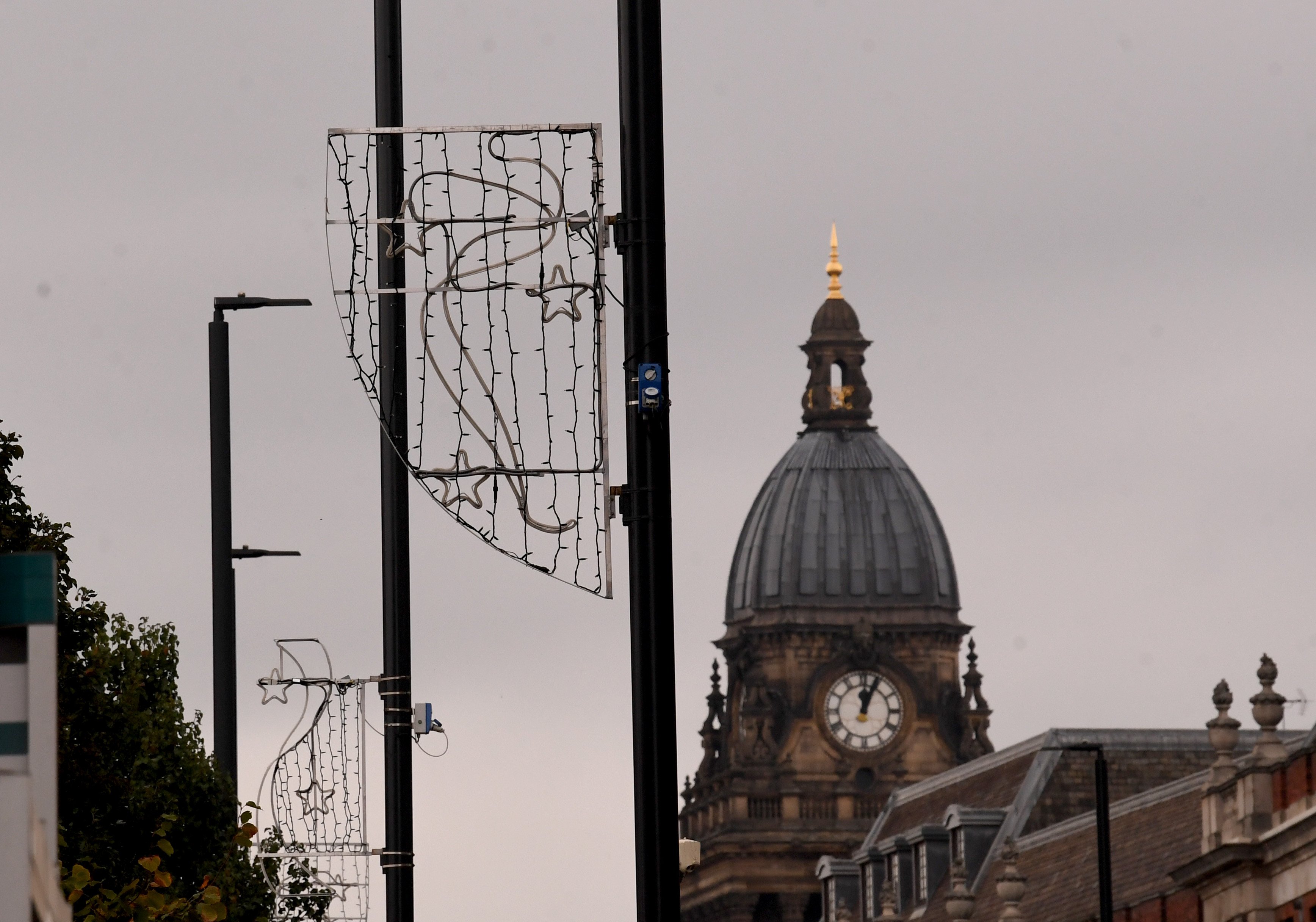 13 first look pictures as Christmas decorations already up in Leeds city ...