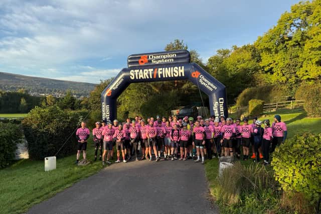50 cyclists took part in Le Cure's Hell of the North on Sunday