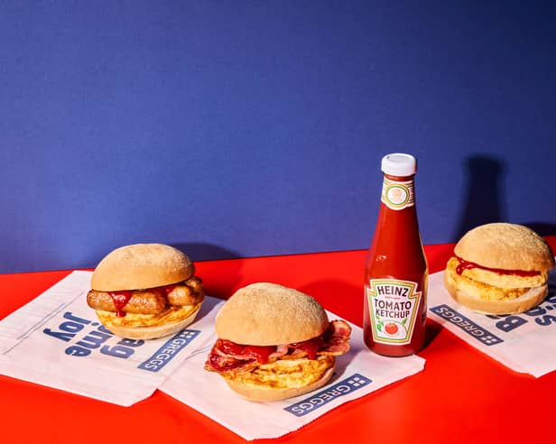 "Brinner" will be available at two Leeds Greggs.