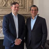 Founder and CEO of Ledgebrook, Gage Caligaris, met with Dr. Nazim Cetin, CEO of Alllianz X