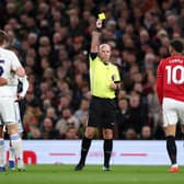 Paul Tierney last refereed a Leeds United game at Manchester United in April.