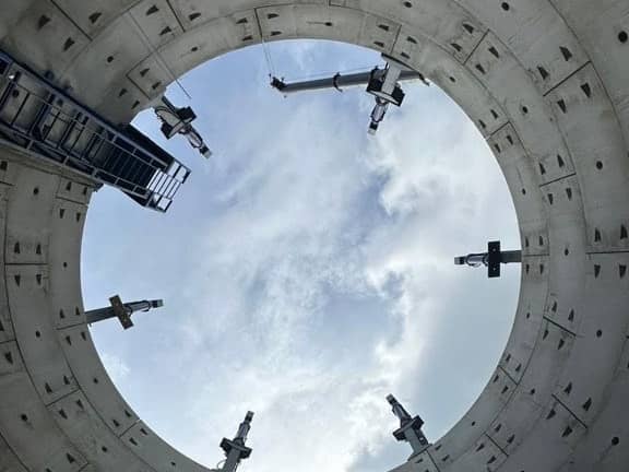 Yorkshire Water has started work to build an underground storage tank in Morley