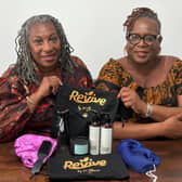 Eren and Marina created the Revive pack to improve awareness around how to look after African and Caribbean hair and skin