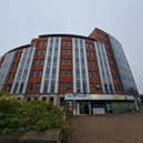 Eldon Court in Leeds was evacuated over fire safety concerns 