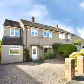 The extended Guiseley home combines a traditional semi-detached setting with convenient driveway parking