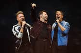 The band performed at the first direct bank arena last night (October 6)