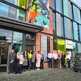 NHS England leaders visited the Reginald Centre in Chapeltown 